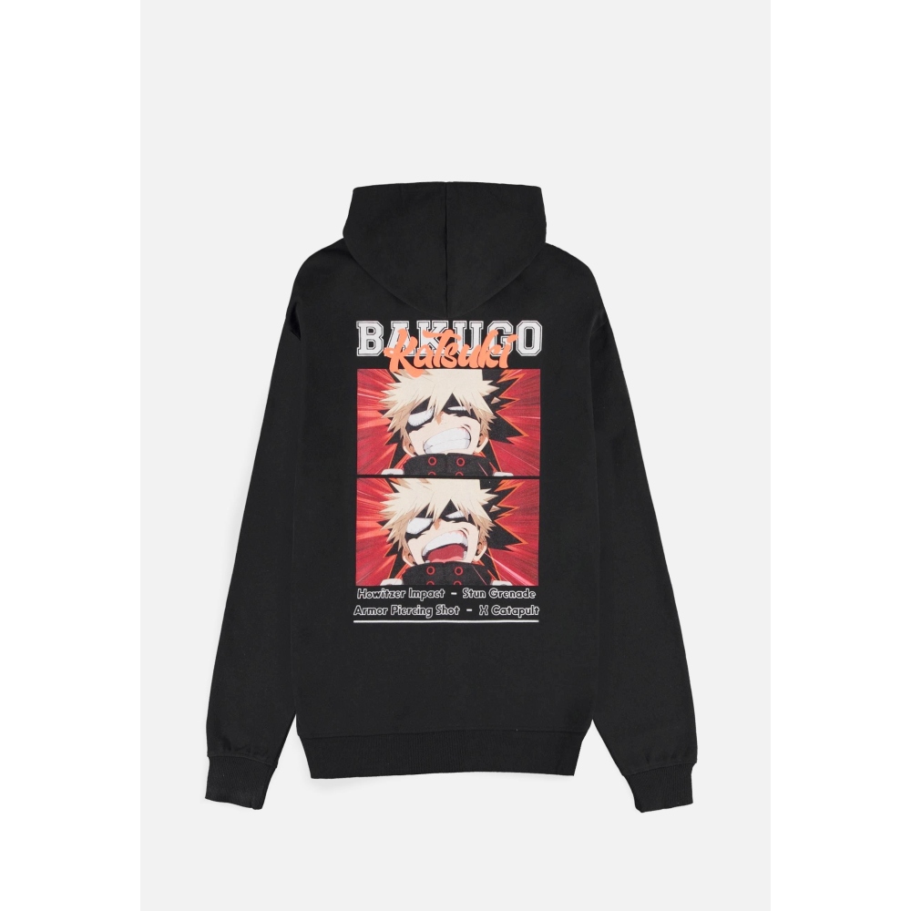 My Hero Academia - Bakugo Vest met capuchon - Zwart